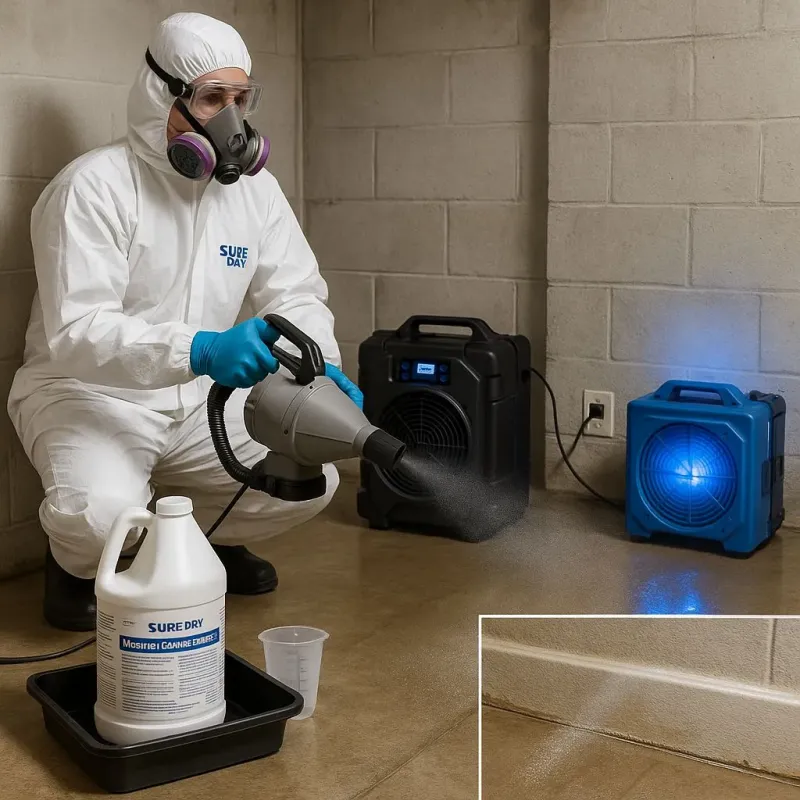 Sanitization and Odor Removal process in Barberton, WA